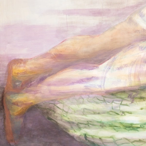 zeitgenössische Malerei, Tempera und Öl auf Leinwand, von Sabine Schmidtpeter, Düsseldorf