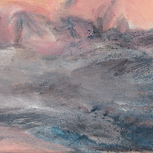 zeitgenössische Malerei, Tempera und Öl auf Leinwand, von Sabine Schmidtpeter, Düsseldorf